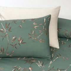 6 PCs Reversible Cotton Duvet Cover Set - Marie Gold