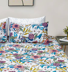 Pure Cotton Fitted Sheet Set - Morbagh