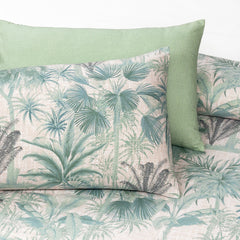 6 PCs Reversible Cotton Duvet Cover Set - Grandiose