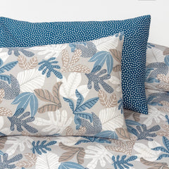 6 PCs Reversible Cotton Duvet Cover Set - Yaania