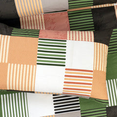 Pure Cotton Bed Sheet Set - Blocks