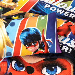 4-Piece Kids Cartoon Character Printed Bedspread Set - Lady Bug