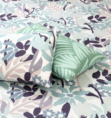 Pure Cotton Fitted Sheet Set - Flora