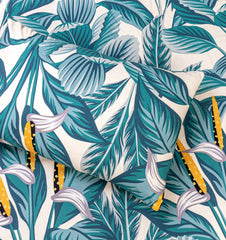 4 Pillows Egyptian Cotton Fitted Bed Sheet - Floral Glow