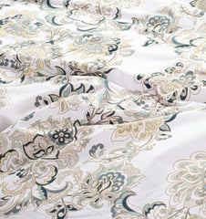 4 Pillows Cotton Bed Sheet - Ibiza