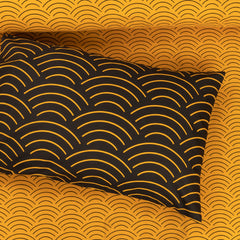 Pure Cotton Bed Sheet Set - Orion Yellow
