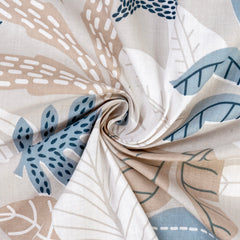 6 PCs Reversible Cotton Duvet Cover Set - Yaania