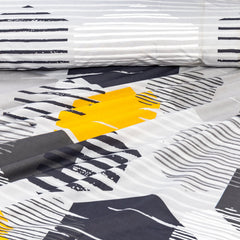 Pure Cotton Bed Sheet Set - Honeycomb