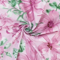 6 PCs Reversible Cotton Duvet Cover Set - Blush Green