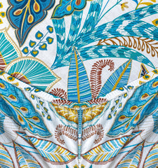 Pure Cotton Fitted Sheet Set - Golden Palm