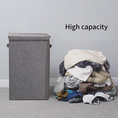 Cotton Jute XXL Foldable Laundry Basket