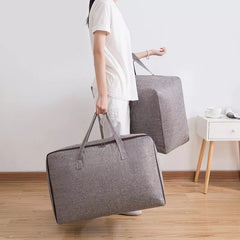 Waterproof Cotton Linen (XXL & Xl) Storage Bags - Pack Of 2