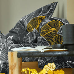 Pure Cotton Bed Sheet Set - Paradise Leaves