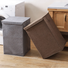 Cotton Jute XXL Foldable Laundry Basket