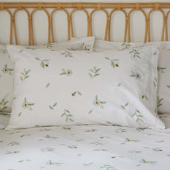 6 PCs Reversible Cotton Duvet Cover Set - Willow Trail