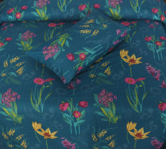 Pure Cotton Bed Sheet Set - Gardenia