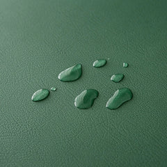AntiSlip Waterproof Synthetic Leather Table Top Sheet - Olive Green