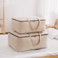 Waterproof Cotton Linen (XXL & Xl) Storage Bags - Pack Of 2