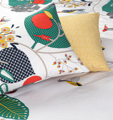 4 Pillows Cotton Bed Sheet - Garden Nest