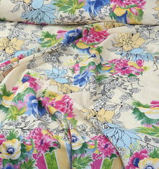 4 Pillows Cotton Bed Sheet - Patroon