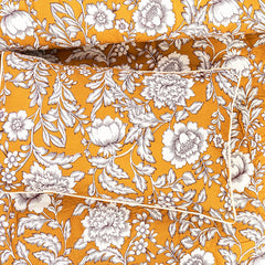 6 PCs Reversible Cotton Duvet Cover Set - Bloomfield