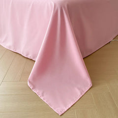 Pure Cotton Reversible Duvet Cover Set - Baby Pink & Light Pink
