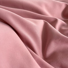 Pure Cotton Reversible Duvet Cover Set - Pink & Light Brown