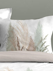 6 PCs Reversible Cotton Duvet Cover Set - Springs