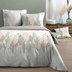 6 PCs Reversible Cotton Duvet Cover Set - Springs