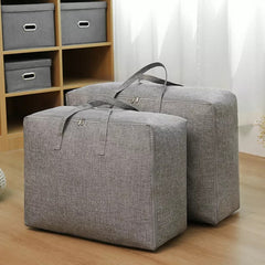 Waterproof Cotton Linen (XXL & Xl) Storage Bags - Pack Of 2