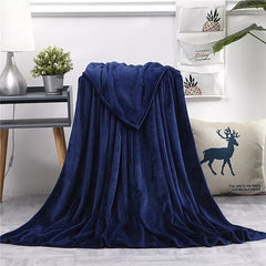 Super Soft Plain Fleece Blanket