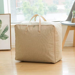 Waterproof Cotton Linen (XXL & Xl) Storage Bags - Pack Of 2