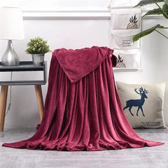 Super Soft Plain Fleece Blanket
