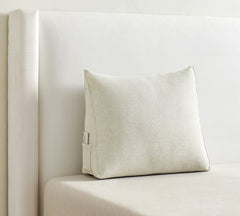Cotton Linen Triangular Back Rest Wedge Pillow