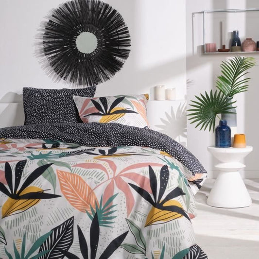 Pure Cotton Bed Sheet Set - Sunshine Tropics