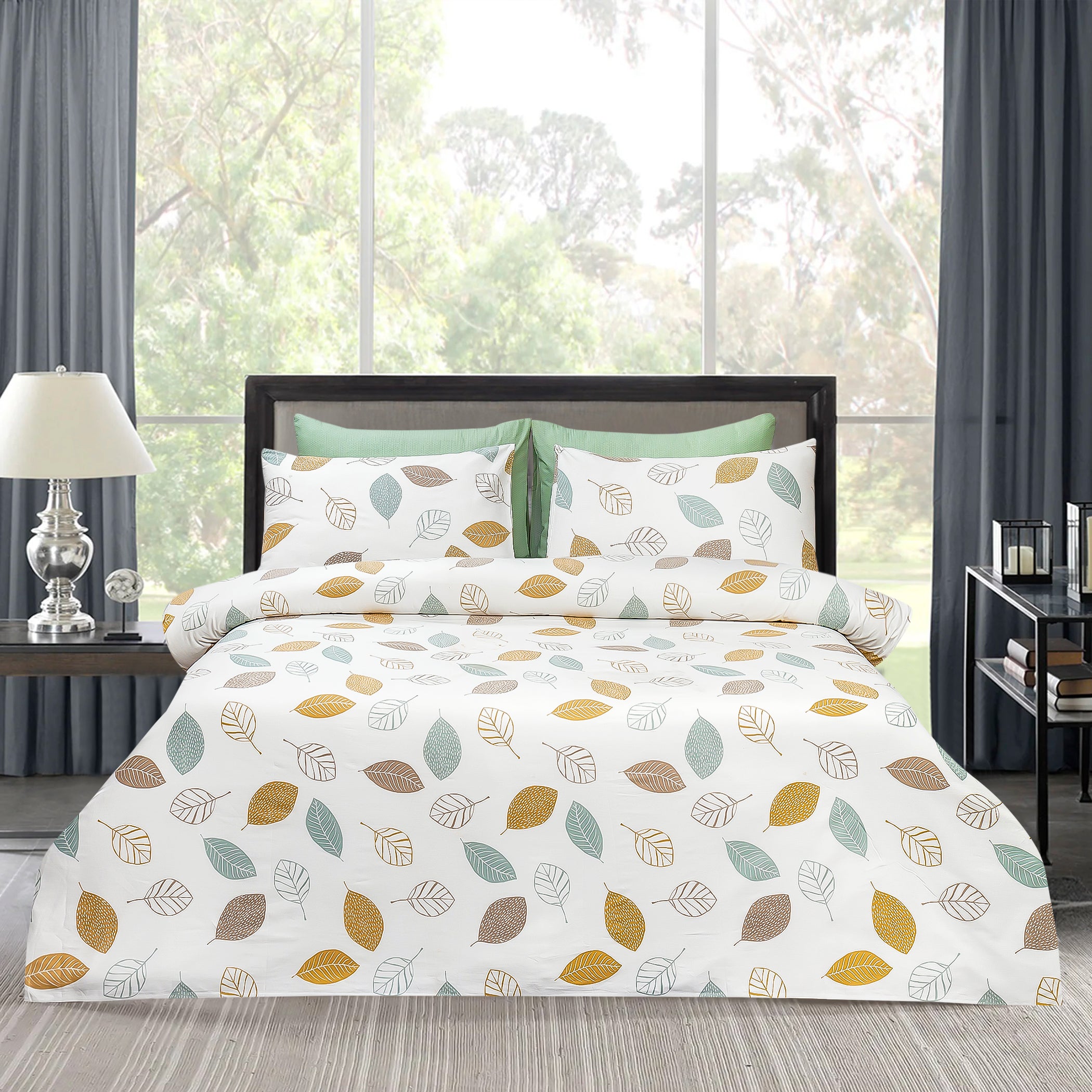 Pure Cotton Fitted Sheet Set - Springs