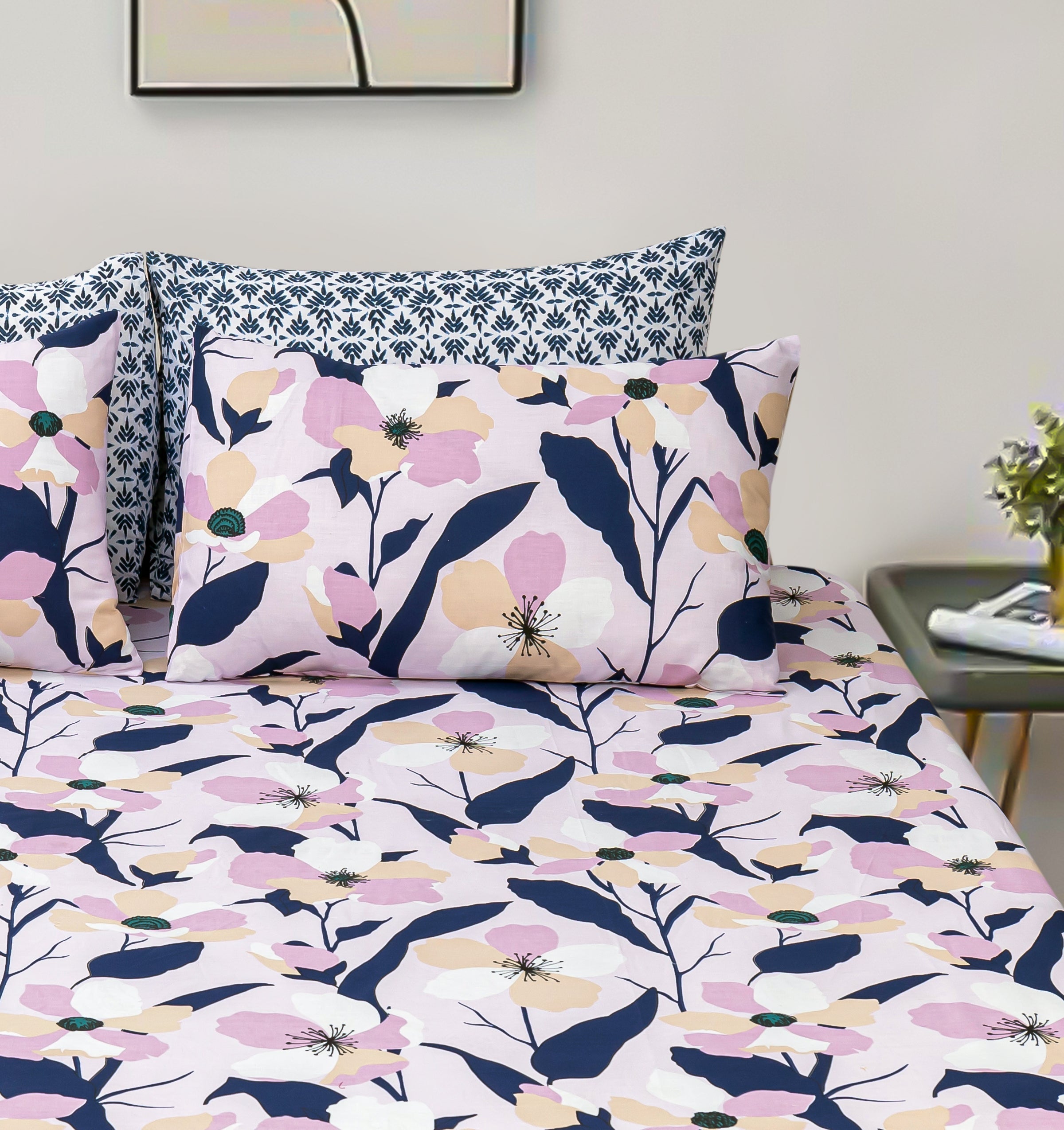 Pure Cotton Fitted Sheet Set - Florian