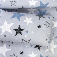 Pure Cotton Bed Sheet Set - Stars