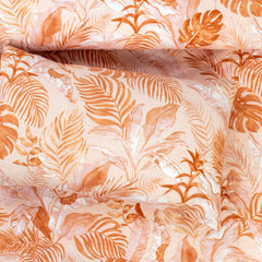 Pure Cotton Bed Sheet Set - Rust Tropics