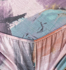 Pure Cotton Fitted Sheet Set - Canvas Strokes
