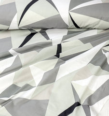 Pure Cotton Bed Sheet Set - Curve Angles