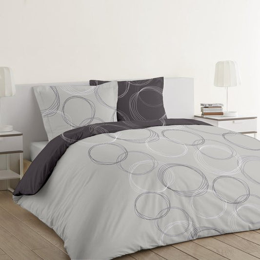 Pure Cotton Bed Sheet Set - Circles