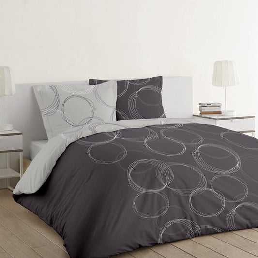 Pure Cotton Bed Sheet Set - Circles