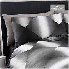 Pure Cotton Bed Sheet Set - 3D Triangles