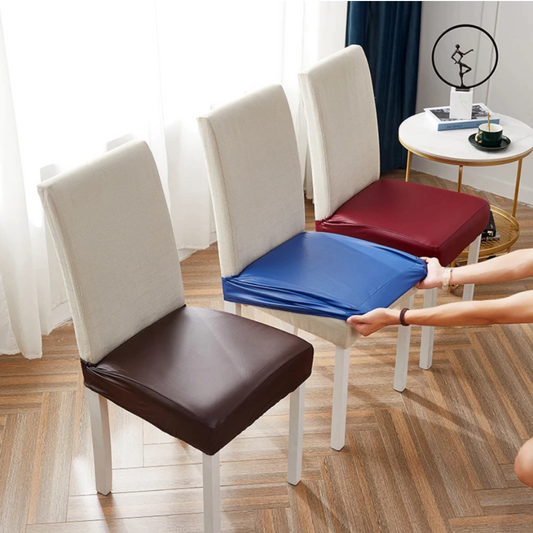 Waterproof Faux Leather Dining Seat Covers