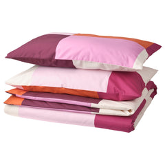 Pure Cotton Bed Sheet Set - Pink Shades