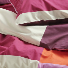 Pure Cotton Bed Sheet Set - Pink Shades