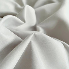 Pure Cotton Reversible Duvet Cover Set - Smoke White & Grey