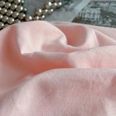 Pure Cotton Reversible Duvet Cover Set - Peach Pink & Grey