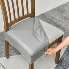 Waterproof Faux Leather Dining Seat Covers.